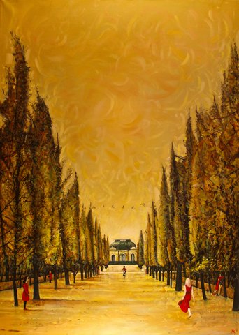 Kitzmüller_Allee in Schönbrunn