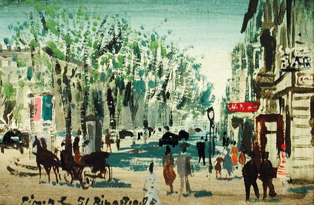 Pippal Ringstrasse-mit-Uni-im-Frühling