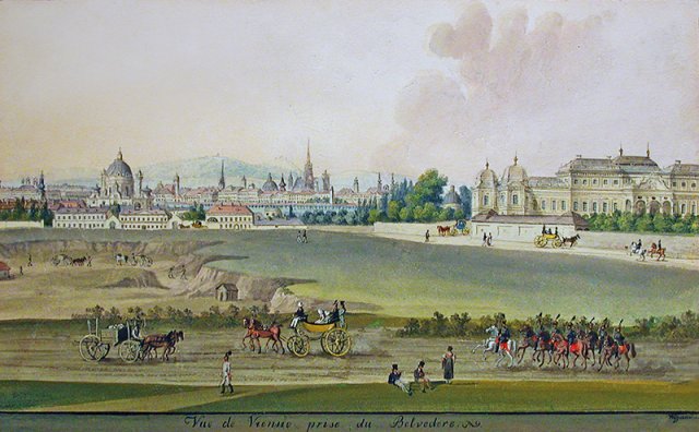 Wigand Blick auf Wien